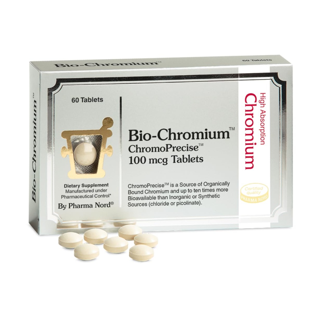 Bio-Chromium 100mcg | 10x Better Absorption | פורמולה פטנט למניעת Cravings | ChromoPrecise Organic Chromium