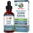 MaryRuth Organics, Herbal Add Drop, Calmness &laxation, Pack of 1, USDA Kava Root, Sugar/Gluten Free, Support Sleep, Calm & Stress Relief, טבעוני, Non-GMO, 30 משרתות