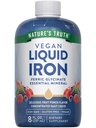 האמת של Nature's Truth Liquid Iron Drops תוסף 18 מ"ג | Essentialמינרל | טבעוני, Non-GMO, Gluten Free