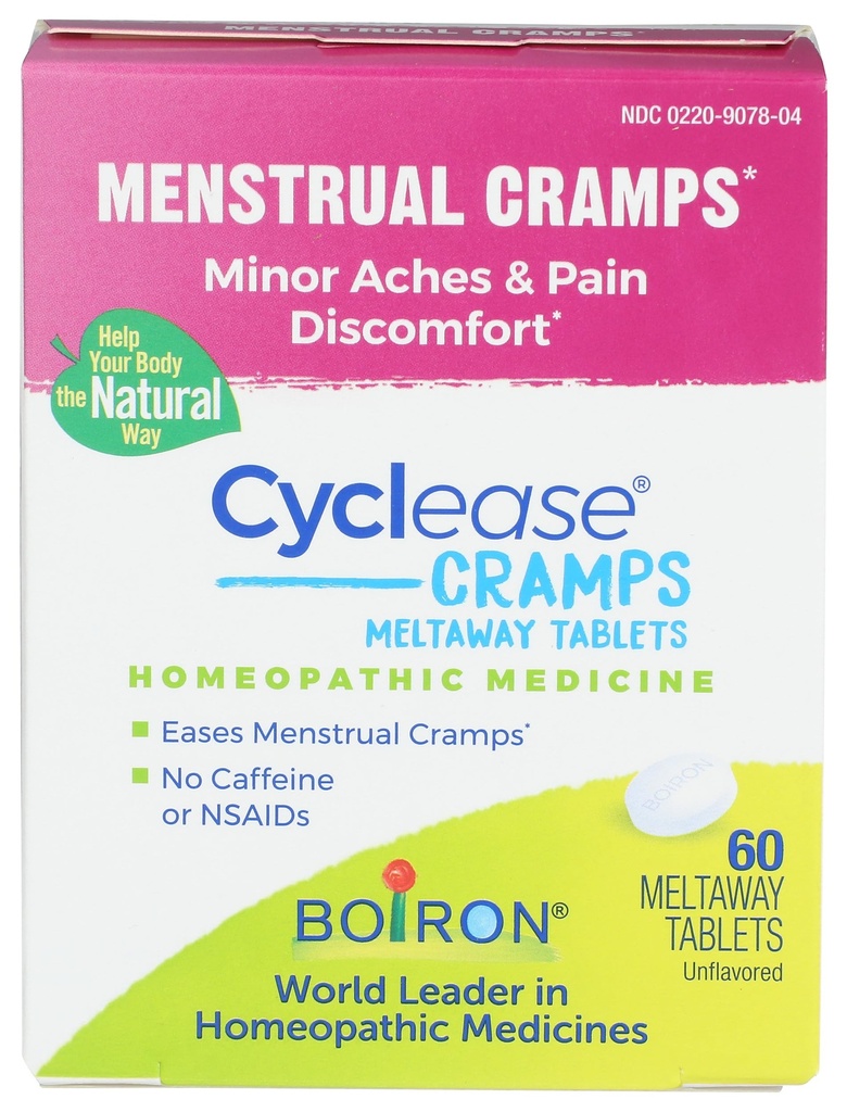 Boiron Cyclease Cramp Tablet, 60 Ct