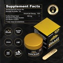 Pure Shilajit Resin 500 מ"ג - פורמולה כוח מקסימלי עם 85 + מינרלים Trace ו Fulvic Acid עבור אנרגיה ו Immune בריאות - 50g (1 Pack)