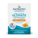 Nordic Naturals Zero Sugar Ultimate אומגה חניכיים - פירות טרופיים - 54 גמי צ'יפס - Non GMO - Optimal Wellness - 27 משרתים