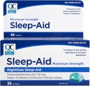 איכות בחירה מקס חיזוק שינה עזרה, Nighttime Sleep Aid Diphenhydramine HCI 50 מ"ג, לא הרגל טופס עבור אוקה של שינה לקויה, קל Swallow Softgels, 32 Countבק