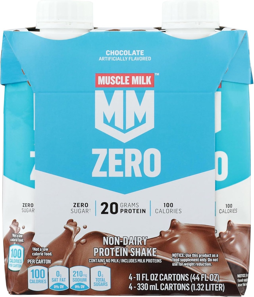 Cytosport שריר חלב 100 קלוריות משקאות תזונתיים, שוקולד, 11 Fl Oz (Pack of 4)