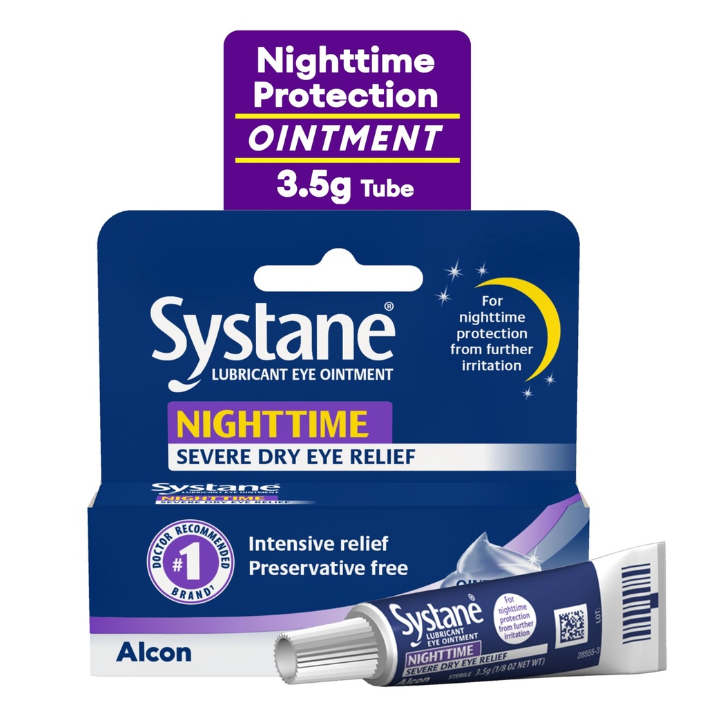 Sstane Nighttime Lubricant Eye Ointment 3.5g Tube