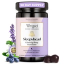 בסביבה הקרובה של Soul Sleepyhead Natural Sleep Gummies for Women - Prime Sleep Support Aid for Adults with 3mg Melatonin, L-theanine, 5-HTP - Blueberry Lavender Flavored - 30 משרתים