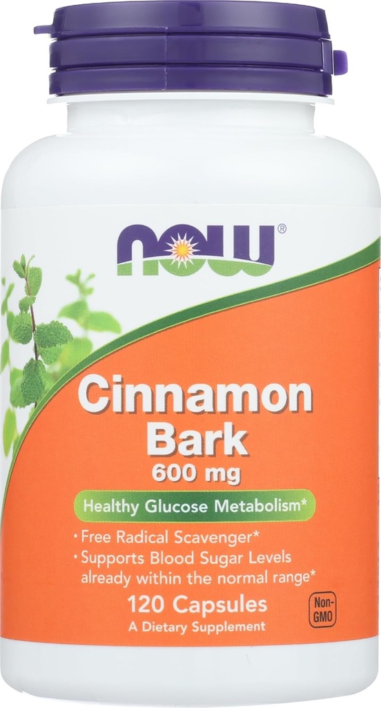 עכשיו FOODS SPO Cinnamon Bark, 120 CT