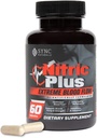 Nitric Plus-800 מ"ג L Arginine - 400 מ"ג L Citrulline - תוספת כוח Nitric Oxide Pills | 30 מ"ג Niacin - High Performance Workouts | Nitric Oxide תוספים לגברים ונשים