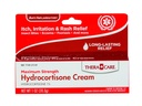 Thera Care hydrocortisone Cream | כוח מקסימלי OTC | Itch Irritation and Rash Relief