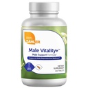 Zahler Male Vitality+ Male Support Enhancing פורמולה עם Shilajit, Ashwagandha, CoQ10, ויטמינים ומינרלים - כשרות non-GMO Mens Health Supplement for Reproductive Wellness (120 Count)