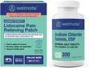 WeLMATE Bun Recoverydle: Sodium Chloride Tablet, 300ct + 4% Lidocaine Numbing Patch 30 ct