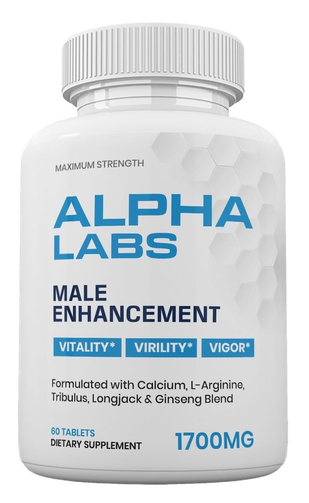 Zonata רשמי Alpha Labs Dietary תוסף לגבר, פורמולה טבעית ל-Sustain Energy & Performance Levels, Alphalabs Best Reviews (60 טבליות)