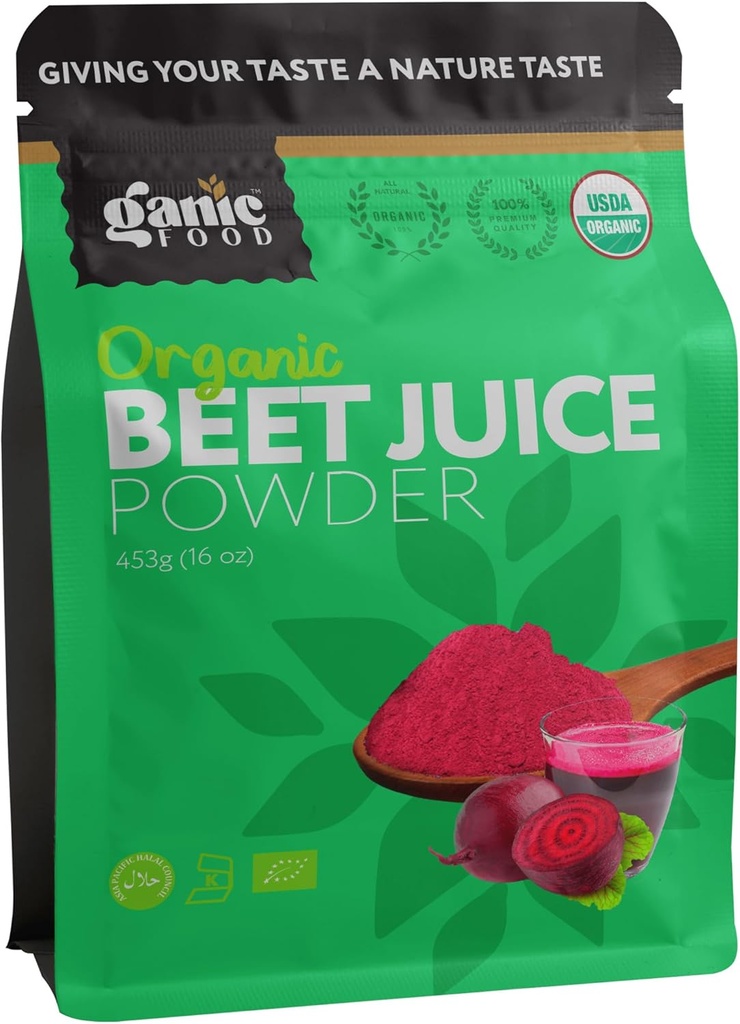 אבקת בשר שורש אורגני, 16 Ounces
