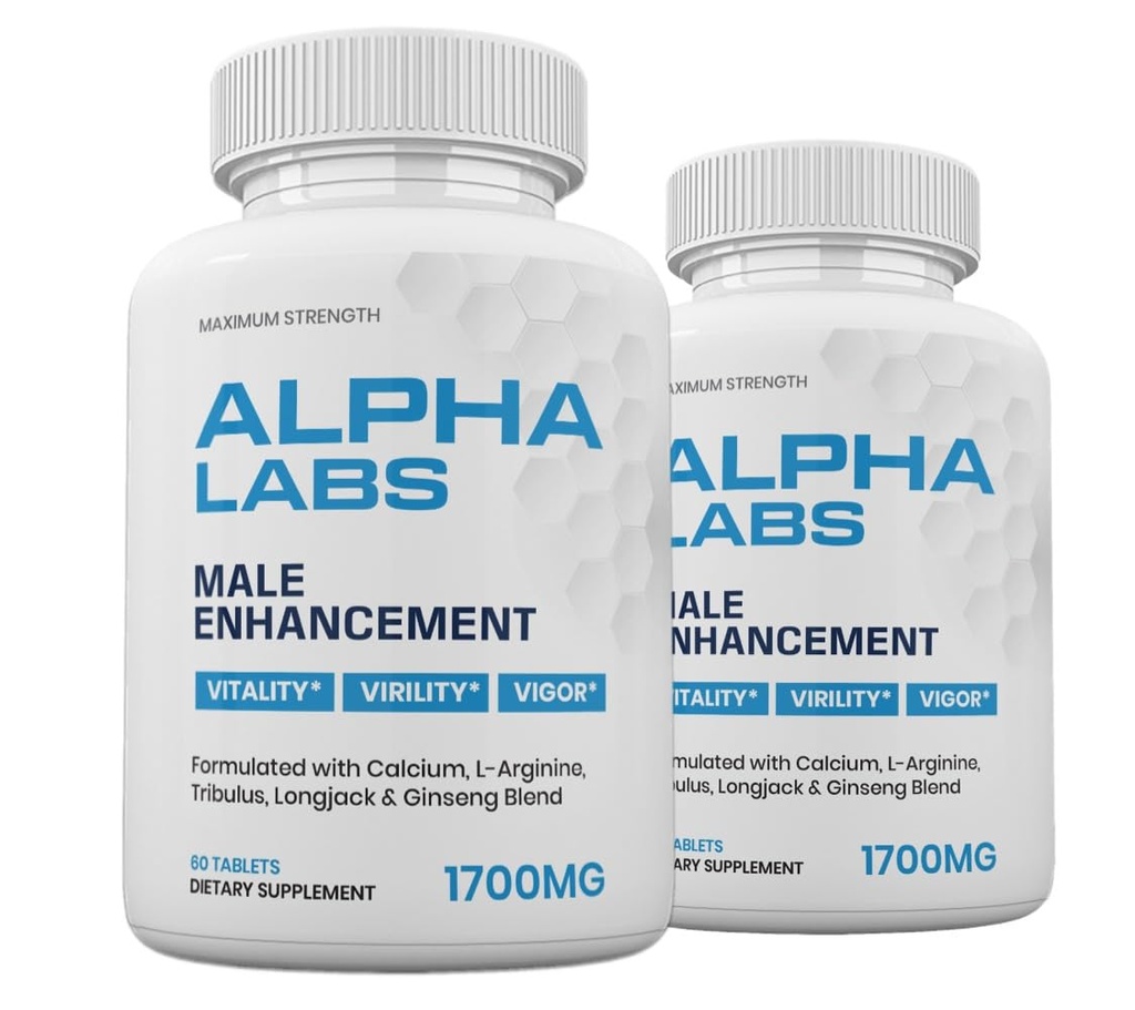 Zonata (2 Pack) Alpha Labs Dietary Supplements for Men, באופן טבעי לשפר ביצועים, סיום ורמות אנרגיה, פורמולה טבעית ל-Sustain Energy & Performance Levels (120 טבליות)