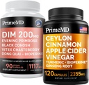Ceylon Cinnamon (1pk) ו- Menopause Support (1pk) תוסף Bundle - ויטמינים פוטרנטיים ללב, מטאבוליזם, הורמונים, ו- Immune Support - Non-GMO, טבעוני, Gluten-Free