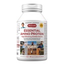 ANDREW LESSMAN Essential Amino חלבון 180 קפסולות - מקור חלבונים ביו-זמינות גבוה עם חומצות חיוניות וקשת Amino Acids. תומך מבנה ותפקוד של אורגניזמים מרכזיים ו- Tissues.