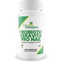 Probiotic Keravita Pro Nail - Probiotic Immune Support to Help Support the Body to Defend Against Fungus - קידום Clear Nails - תמיכה במיקרוביומה בריאה כדי לסייע ל-Immune Response