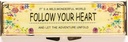 AmyZone Pill Productionser Weekly 7 Day Travel Portable Box Pill Case to Hold ויטמינים/Tylenol/Fish Oil/Supplements/Meds/Tablet for Purse/Pocket (עקוב אחרי הלב)