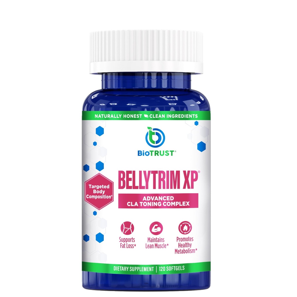 BioTrust BellyTrim XP Advanced CLA toning תוסף, Conjugated Linoleic Acid (60 משרתים)