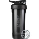 בלנדר בוטל סטרדה Tritan Shaker בקבוק עם Locking Lid, 28-Ounce, Black Black