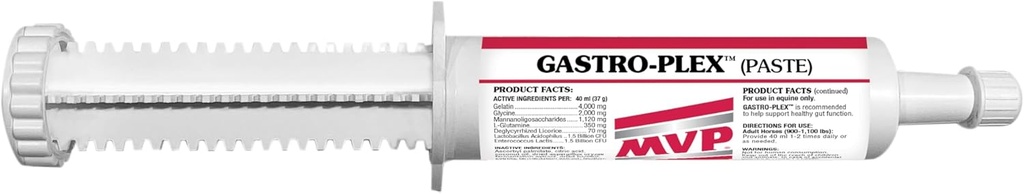 MVP Gastro-Plex Paste 5-Pack (10 מנות) Gastric Stress Passe for Horses
