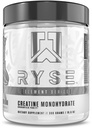 RYSE Creatine Monohydrate אבקת - Unflavored - תומך גברים ונשים Lean שריר צמיחה, כוח, כוח, אנדורנס - עוזר להפחית עייפות ולשפר את שיקום העבודה - 60 משרתים