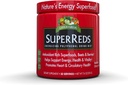 Gar Greens Super Reds Energyzing Polyphenol Superfoods, Antioxidants, אבקת משקאות תערובת, 30 ראויות,7.4 אונקיה