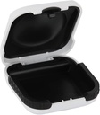האזנה לפלייבק Hard Small Splashהוכחה 2.16"*2.04*0.39" Cushioned Face for 2 Hearings, ITE, RIC, CIC
