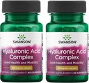 סוובן Hyaluronic Acid Complex 166 מ"ג 60 קפלים (2 Pack)