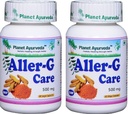 Planet Ayurveda Aller-G Care, 500mg Veg כמוסות - 2 בקבוקים