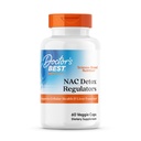 ה-NAC Detox Regulators הטוב ביותר עבור גברים ונשים - N-Acetyl Cysteine 600 מ"ג, Liver Health Support, NAC כמוסות עם Selenium & Molybdenum, תומך הגנה אנטי-חמצן - 60 Vegs Caps