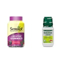 Senokot Dietary תוסף Laxative Gummies, Natural Senna לחלץ, Gentle & Dulcolax נוזל Laxative, Stimulant חינם Laxative עבור הקלה נוחה, Cherry Flavor, 12 oz.