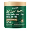 Nicotinamide Riboside 900 מ"ג, NMNH תוספת תוספי מזון Resveratrol תוספי מזון, תוספת עבור Anti-Aging, אנרגיה, פוקוס - 80 קפסולות