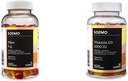 יסודות חניכיים סיבים (90 Count) ווויטמין D3 מסטיקנים (160 הרוזן)