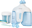 מערכת השקיה Nasal Irrigation System with 50 Salt Packets (כחול), Sinus Rinse Machine, Nose Cleaner for Sinus Adult, Nose Washer Nasal Rinsing Sinus Relief Machine
