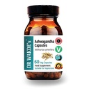 DR WAKDE'S Ashwagandha כמוסות (הודית גינזנג, עםניה somnifera, 60 Veg Caps, Plant-based Supplement, Ayurvedic Herb, All Natural, טבעוני)