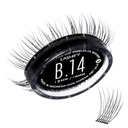 Lashify Bold 14mm Gossamer Eyelashs Refill, Black, Easy False Eyelashes עבור מראה טבעי