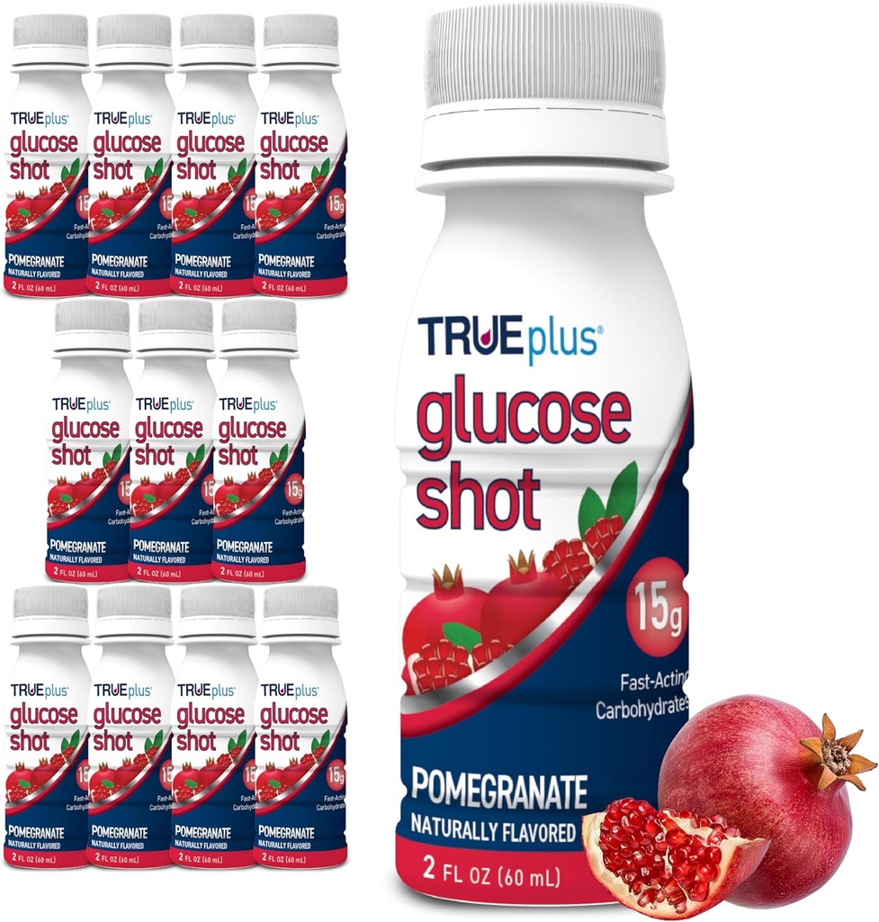 TRUEplus Glucose Shots 12 בקבוקים