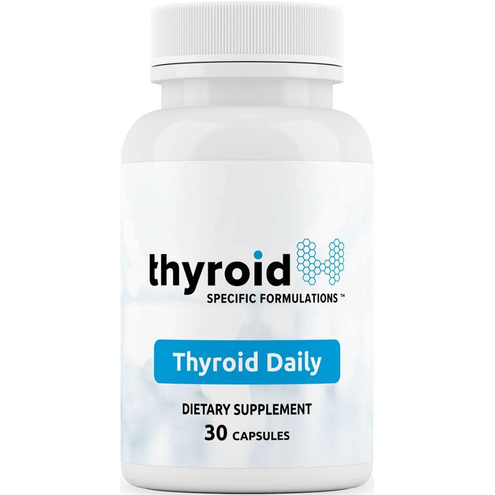 Thyroid Daily - The First Foodsent Complete Multi מיועד לבריאות Thyroid. Thyroid Daily הוא Iodine חינם w / 19 Thyroid Daily חומרים מזינים חיוניים עבור התמיכה Thyroid.