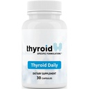Thyroid Daily - The First Foodsent Complete Multi מיועד לבריאות Thyroid. Thyroid Daily הוא Iodine חינם w / 19 Thyroid Daily חומרים מזינים חיוניים עבור התמיכה Thyroid.