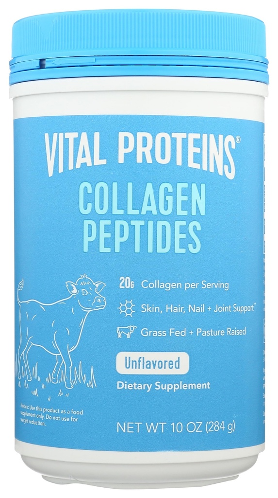 חלבון Vital Collagen Peptide אבקת חלבון, 10 OZ