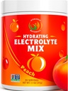 אבקה אלקטרוליטית טבעית Mix - No Sugar, Low Sodium, תוסף הנקה טבעוני לספורט, נסיעות & Daily Use