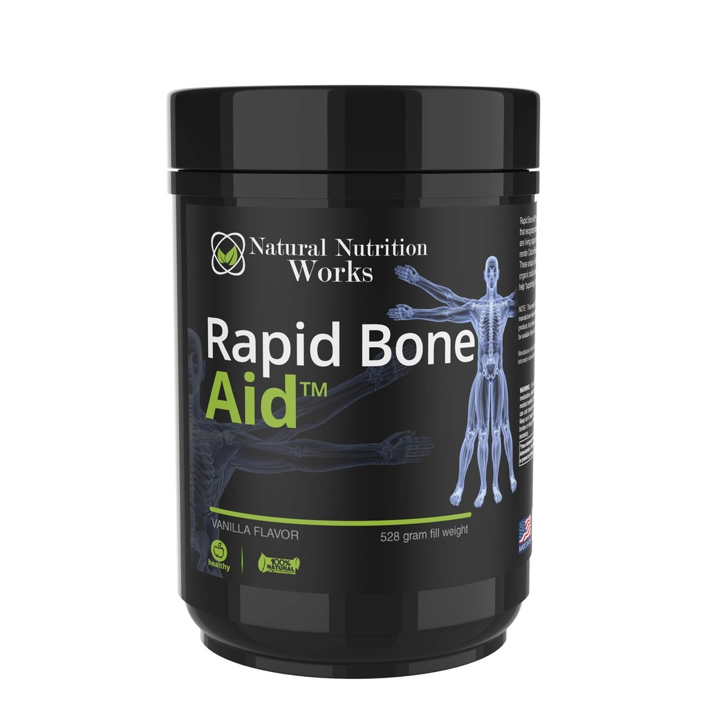 -Rapid Bone Aid - תוסף אבקה ו-Fracture Protocol EBook (Vanilla)