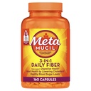 Metamucil, Psyllium Husk קפסולות, 160 קפסולות, 3in-1 סיבים תוספת, Daily Psyllium Husk סיבים קפסולות לעזור תמיכה בריאות על ידי קידום סדירות *, עזרה יומית תוספת סיבים