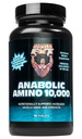 "n Fit Anabolic Amino 10,000, 90 טבליות, בקבוק