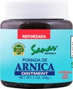 Sanar Naturals Arnica Dark Ointment הקלה, 2 oz - פעולה מהירה עבור משותף, גב, צוואר, ברכיים, יד, רגל ועוד, גודל נסיעות