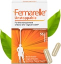 Femarelle® Unstoppable - תוספת דיוטי לנשים - תמיכה בעצמות, שרירים ופרקים & Vaginal בריאות - 56 קפסולות - Non-Hormonal -  Stu קלינית