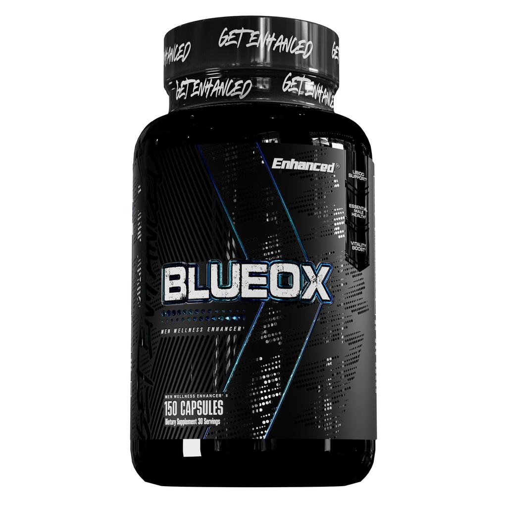 מעבדות משופרות - Blue Ox טסטוסטרון Booster- Natural טסטוסטרון תוסף עבור כוח מוגבר טסטוסטרון עבור גברים (150 קפסולות)