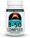 מקור טבעי B-50 Complex, תומך בייצור אנרגיה * 50 טבליות