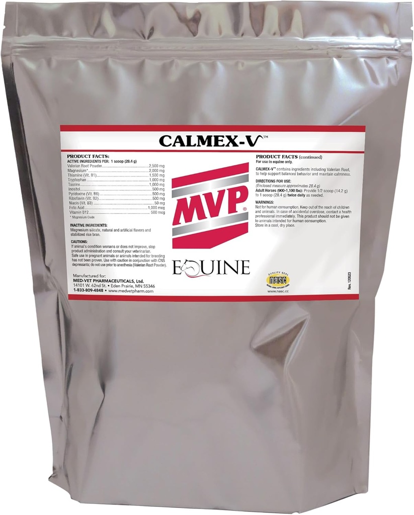 Calmex-V (5 lb) תמיכה בסוסים.